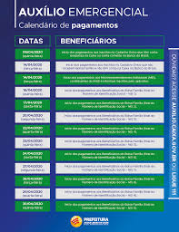 O ministério da cidadania divulgou o calendário de pagamento dos benefícios do bolsa família ao longo de 2020, que serão >calendários e passo a passo de como acompanhar situação do auxílio emergencial. Calendario De Pagamentos Do Auxilio Emergencial Ja Esta Disponivel Aguas Lindas De Goias