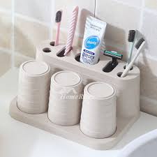 Get freestanding toothbrush holder to meet your needs at shop worldlux. Free Standing Wheat Straw Fiber Pink Toothbrush Holder