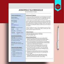 Business Development Manager Cv Business Development Resume Template Resume Design Creative