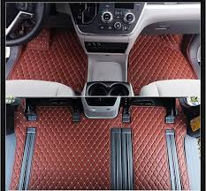 3d Luxury Slush Trunk Floor Mats Foot Pad Mat For Toyota Sienna 2015 2016 2017 2018 6colors 7 8 Seats Yesterd Toyota Sienna Honda Odyssey Toyota Sienna 2015