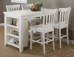 Jofran Madaket Reclaimed White Pine Counter Height Dining Table With 3 Shelf Storage 647 60 Goedekers Com Counter Height Dining Table Dining Table With Storage Counter Height Table Sets