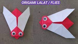 Ori memiliki arti lipat sedangkan kami berarti kertas. Ide Kreatif Cara Membuat Lalat Dari Kertas Origami Mudah Youtube