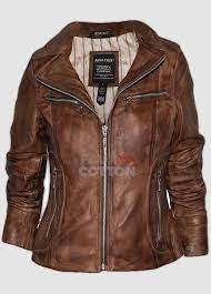 Aviatrix Women Stylish Brown Motorcycle Leather Jacket Jacket Outfit Women Real Leather Jacket Leather Jacket Women Brown