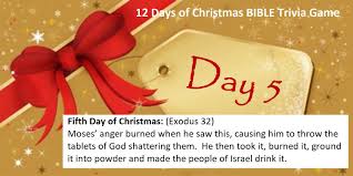 (matthew 1:23) why did joseph and mary go to the city of david? Haysville Christian Church 12 Days Of Christmas Trivia Game For Middle School High School Students Use The Repetitive Carol The12 Days Of Christmas Lyrics As A Clue To The 12