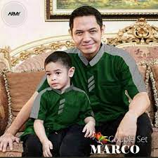 Pembelian grosir minimum 3 potong per model, pilih size dan warna seri / merata pembelian lebih dari 6 potong. Bisa Cod Baju Koko Couple Ayah Dan Anak Marco Mewah Shopee Indonesia