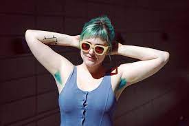 Does blue hair dye also have an effect on an abuser's eyesight? Women Who Dye Their Armpit Hair The New York Times