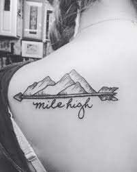 Check spelling or type a new query. Back Mountain Colorado Arrow Tattoo To Remind Me Of My Roots Tatouage Tatouages Jambes Tatouage Feminin