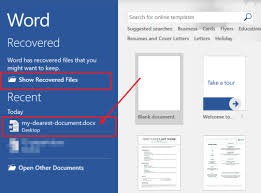 Check spelling or type a new query. So Stellen Sie Nicht Gespeicherte Word Dokumente Einfach Wieder Her