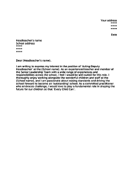 3m+ satisfied customers · 100% money back guarantee Deputy Headteacher Cover Letter For Job Application Teaching Resources