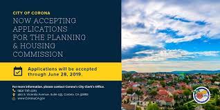 Get Involved – Apply To Become A Planning & Housing Commissioner! | Inner  Circle News | City Of Corona