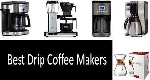 Finding the best drip coffee maker is not always a straightforward affair, and this is despite these being some of the most commonly used coffee maker types in many parts of the world. Top 7 Best Drip Coffee Makers In 2021 From 50 To 300 Buyer S Guide