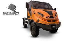 Graelion 75 features strong portal axles, specifically designed. Graelion 4x4 Heavy Duty Multipurpose Vehicle