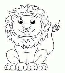 Aslan Boyama Sayfasi Okuloncesitr Preschool Boyama Sayfalari Hayvan Boyama Sayfalari Aslan