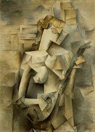 Woman Playing Mandolin By Pablo Picasso Picasso Art Cubist Art Cubism Art