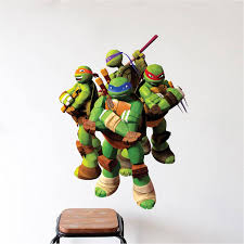10 ninja turtle bedroom ideas most of the awesome and also stunning. Ninja Turtle Wall Decal Murals Ninja Turtles Bedroom Designs Wallpaper For Kids Room Superhero Wall Design Primedecals
