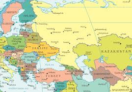 Russia And Ukraine Map Today Ukrainian Economic And Political Geography Eastern Europe Map Eastern Europe Europe Map