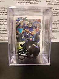 If you have some cash you'd like to put to work. Lamar Jackson Baltimore Ravens Mini Helmet Card Display Collectible Panini Auto Shadowbox Autograph At Amazon S Sports Collectibles Store