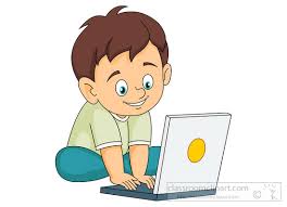 Laptop pc notebook & zubehör. Computers Clipart Photo Image Smiling Little Boy Operating Laptop Computer Clipart 5914 Classroom Clipart