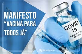 Vacina ja 💉 начал(а) читать. Ex Ministros Da Saude Escrevem Manifesto Vacina Para Todos Ja Sindsaude Df Noticias