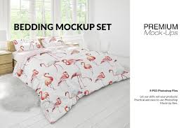 Bedding Mockup Set Mockup Bed Mockup Design