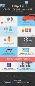 10 Things To Do Before You Park At The Airport Things To Do Infographic 10 Things