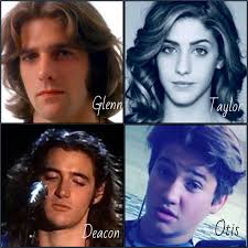 Glenn Frey and his children. Taylor, Deacon & Otis