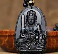 52*33Mm Obsidian Guanyin Buddha Pendant Necklace Wholesale Chinese Gift |  eBay