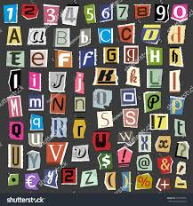 Are you looking for a loan to help you through a tough time, or start a new venture? Vector Collage Alphabet Letters Made Newspaper Stock Vector Royalty Free 737235592