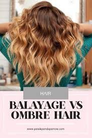 Backcomb the hair around the area where your ombr é begins to allow a gradient look. Balayage Vs Ombre What S The Difference Paisley Sparrow