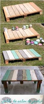 vive la recup la table basse de jardin en palette diy relooking mobilier creer ma deco table basse jardin palette jardin salon de jardin palettes