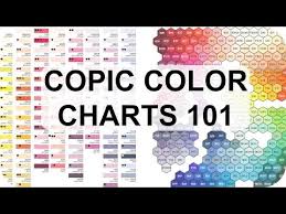 copic color charts why theyre useful featuring hex