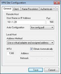You just need to change adapter settings for this vpn to ipv4. Shrew Soft Vpn Client Administrators Guide