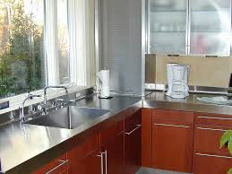 stainless steel countertops