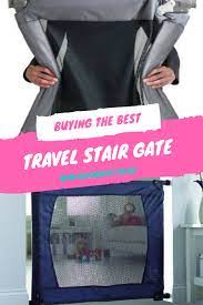 Buying The Best Travel Stair Gate To Keep Your Toddler Safe When You Re On Holiday Take A Portable Baby Gate With Traveling With Baby Baby Gates Baby Proofing