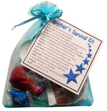 40th Birthday Gift Ideas For Brother Uk Brother S Survival Kit Gift Great Novelty Gift For Birthday Or Christmas Brother Gift Gi Survival Kit Gifts Birthday Gifts For Brother Sister Survival Kit