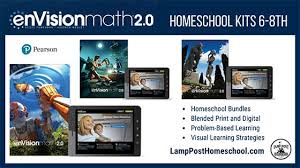 The students can download the material anytime and access them on any device, whenever they wish to, without any hassles. Savvas Envisionmath2 0 Homeschool Bundles Grades 6 8 Lamp Post Homeschool