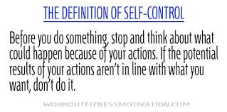 Pin By Natalie On Hefty To Healthy Inspirational Quotes With Images Self Control Definition Of Self