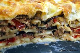 Lasagnes Au Thon Poivrons Et Aubergines Lasagnes Thon Alimentation Et Tomate Au Thon