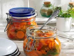 Suss Saure Karotten Eingelegt Rezept Karotten Rezepte Karotten Einfrieren
