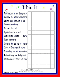 free printable reward charts for kids at home behavior chart