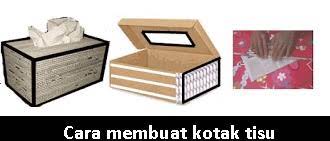 Cara membuat kotak tisu dari bahan bekas. Cara Membuat Tempat Tisu Dari Barang Berkas Hanya 15 Menit Faktasantuy Com