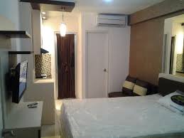 Apartemen minimalis kekinian, super elegan dan cantik gw residence, karya: Cv Tridaya Interior Foto Interior Apartemen Desain Minimalis Studio