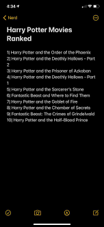 Four directors worked on the series: My Personal Ranking Of The Harry Potter Movies I Just Finished Watching Them For The First Time I Really Enjoyed Them Let Me Know Your Thoughts Harrypotter