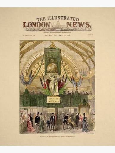 The Illustrated London News cover (1888)" Poster for Sale by HomeStageStudio | Redbubble