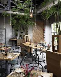 Industrial Restaurant Render B Idee