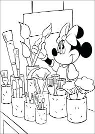 Oncoloring.com, a completely free website for kids with thousands of coloring pages classified by theme and by content. Paint Brush Coloring Page Paint Brush Colouring Pages Printable Coloring Paint Coloring Pages Paginas Para Colorir Da Disney Imagens Para Colorir Cores Disney