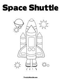 Space shuttle coloring page 17. Space Shuttle Coloring Page Space Coloring Pages Outer Space Crafts Space Theme Preschool