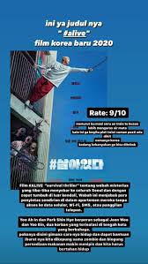 Alive Review Movies Di 2020 Film Bagus Film Nama Korea