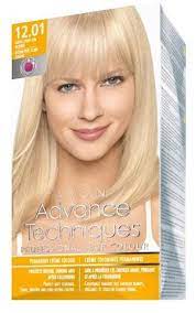 Avon Advance Techniques Sac Boyasi 12 01 Kullu Platin Sarisi Avon Sac Boyasi Sac