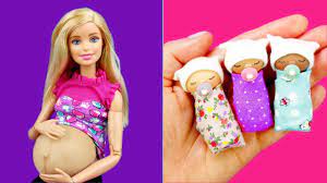 Diy Miniature Baby For Barbie Youtube Want To Use To Make Elf Christmas Deco Barbie Dolls Diy Barbie Diy Accessories Barbie Diy